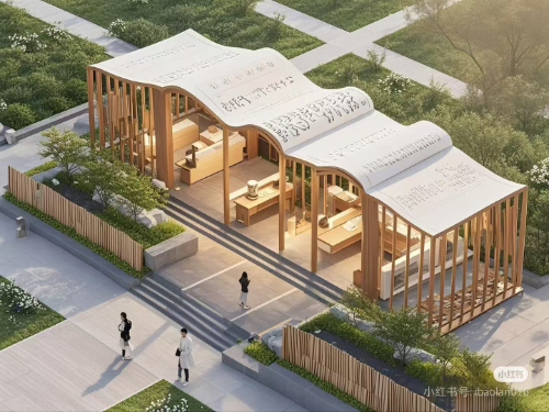 Aerial view of goods warehouse. Logistics center in industrial city zone from above. Aerial view of trucks loading at logistic center