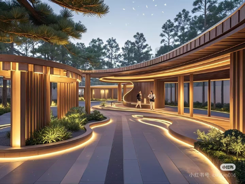 Aerial view of goods warehouse. Logistics center in industrial city zone from above. Aerial view of trucks loading at logistic center